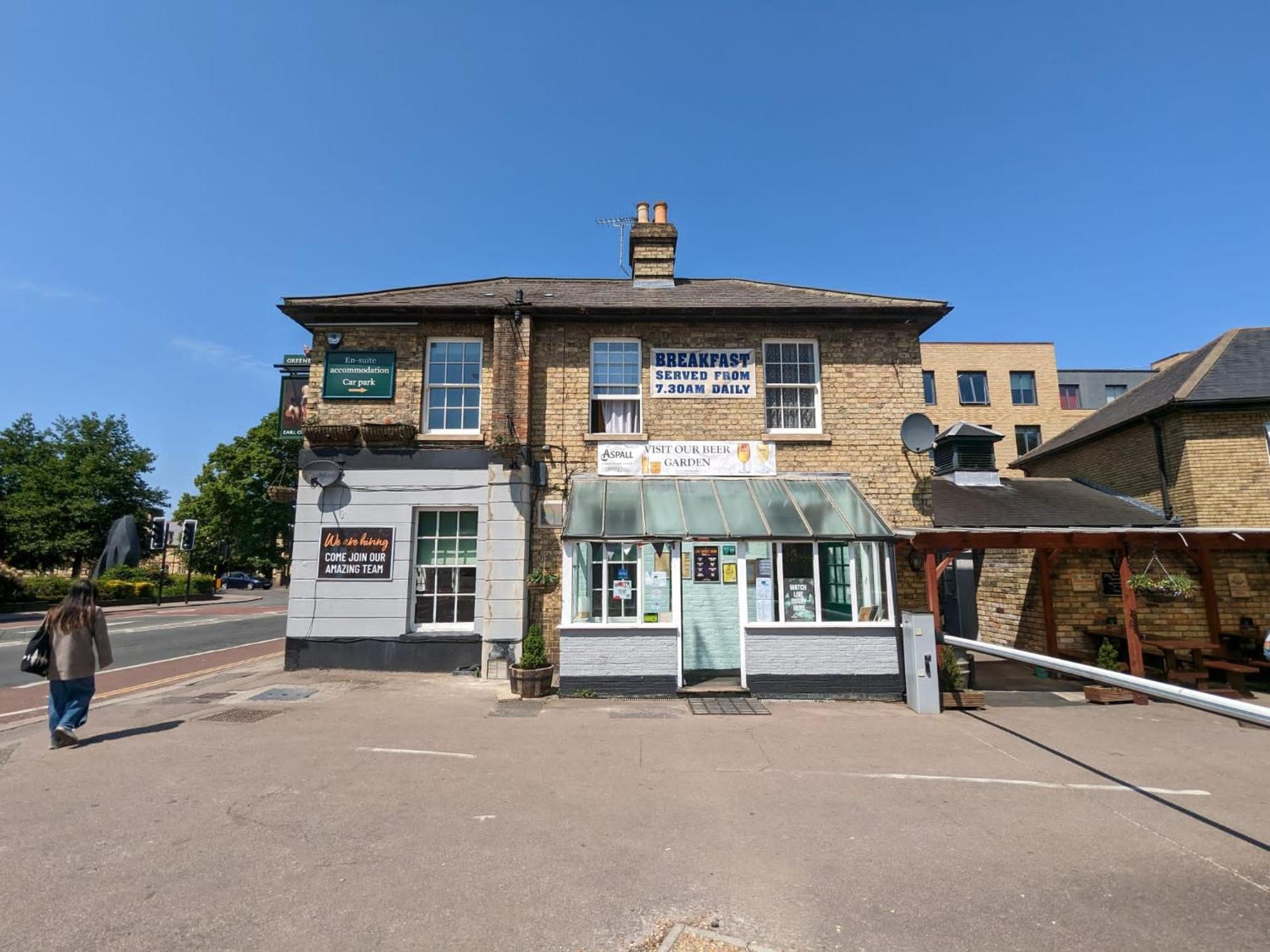 The Earl Of Derby Hotel เคมบริดจ์ ภายนอก รูปภาพ